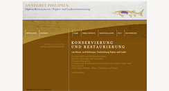 Desktop Screenshot of grafikrestaurierung.com