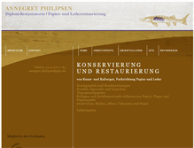Tablet Screenshot of grafikrestaurierung.com
